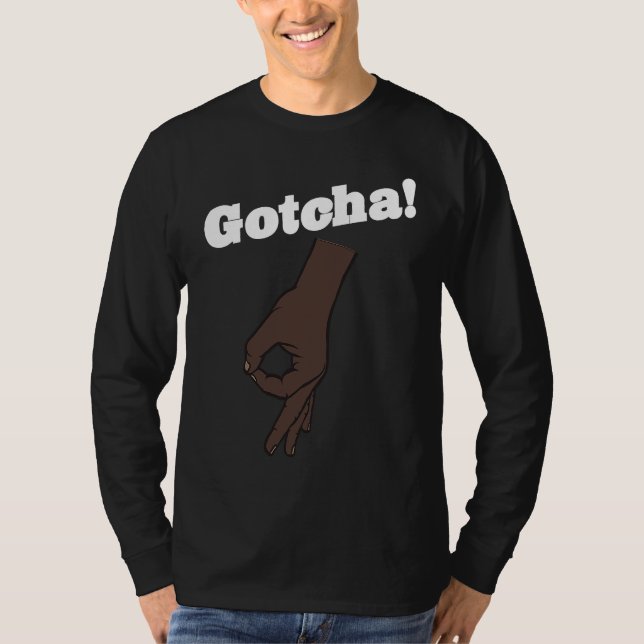 Spiel Fang mich Kreis T-Shirt (Vorderseite)