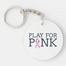 Spiel für rosa Brustkrebs | SCHLÜSSELANHÄNGER