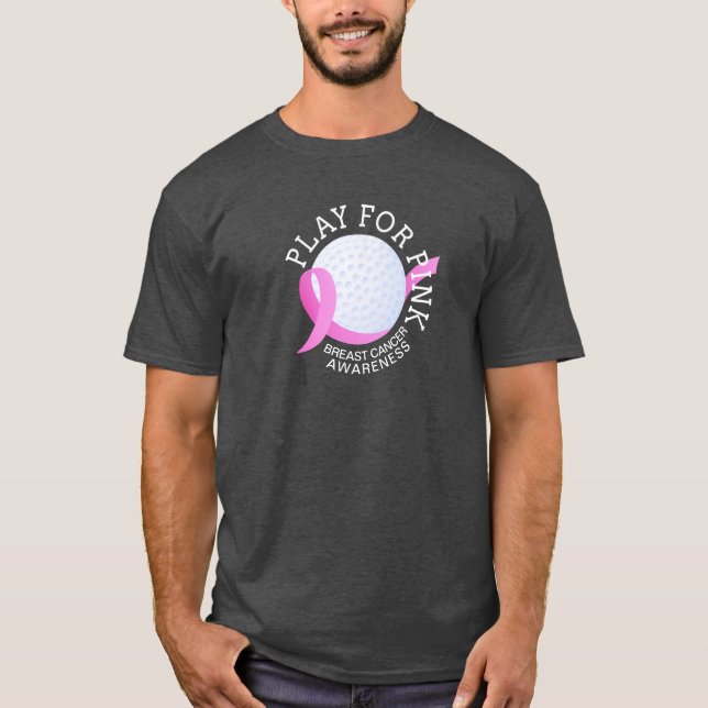Spiel für rosa Brustkrebs | SHIRT (Vorderseite)