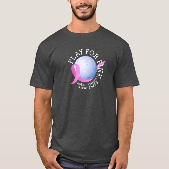 Spiel für rosa Brustkrebs | SHIRT (Vorderseite)