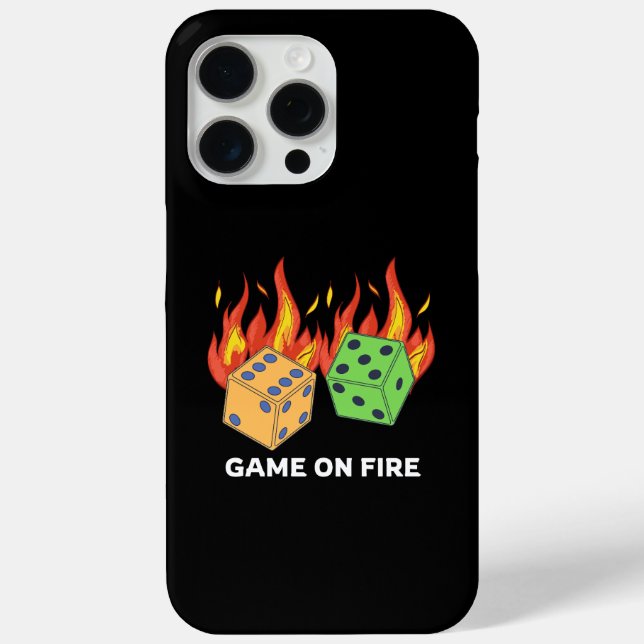 Spiel gegen Feuer Case-Mate iPhone Hülle (Rückseite)