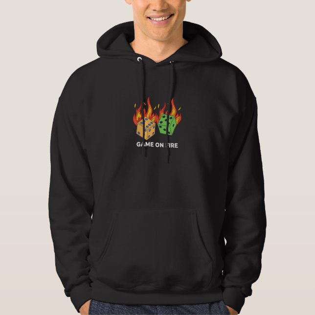 Spiel gegen Feuer Hoodie (Vorderseite)