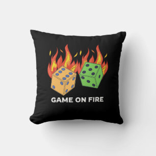 Spiel gegen Feuer Kissen