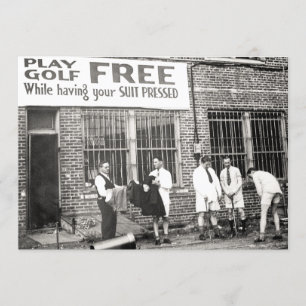 Spiel-Golf frei (beim Lassen Ihres Anzugs drücken) Einladung