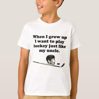Spiel-Hockey mögen meinen Onkel T-Shirt