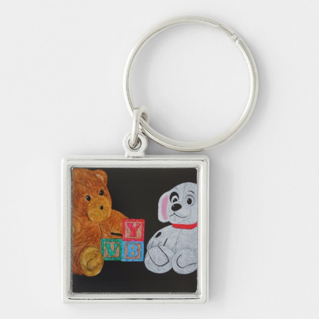 Spiel-Kameraden Schlüsselanhänger (Vorne)