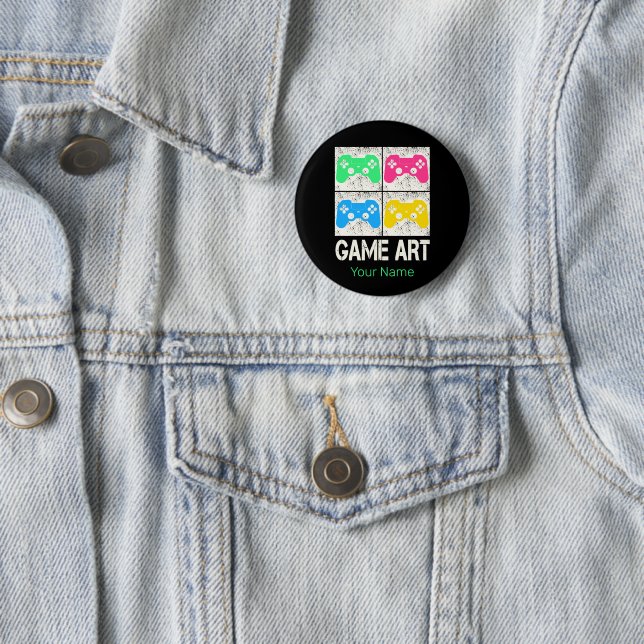 Spiel Kunst Vintage Gamepad Retro Controller Gamer Button (Beispiel)