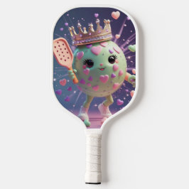Spiel. Lachen. Gewinnen! - Minimal Kawaii Pickleba Pickleball Schläger