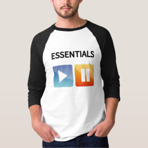 "Spiel Leben / Pause Zweifel" Musik- und Lebenslie T-Shirt