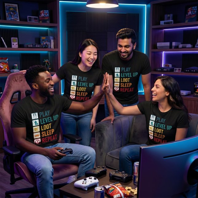 Spiel-Lebenszyklus T-Shirt (Von Creator hochgeladen)