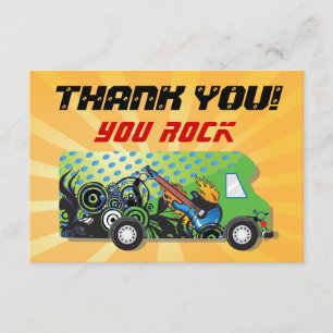 Spiel-LKW danken Ihnen Dankeskarte