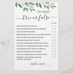 Spiel mit Antworten auf echte oder falsche Spiele