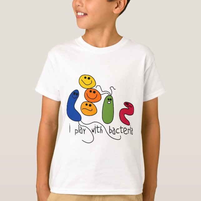Spiel mit Bakterien T-Shirt (Vorderseite)