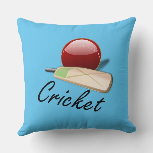 Spiel mit Cricket, beliebtes Design, Kissen (Rückseite)