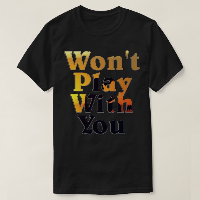 Spiel mit dir T-Shirt (Design vorne)