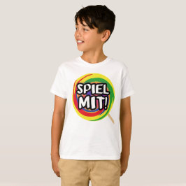 Spiel mit mir Logo T-Shirt Kinder