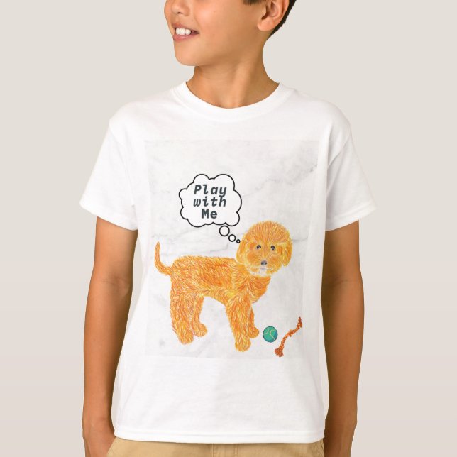 Spiel mit mir T-Shirt (Vorderseite)