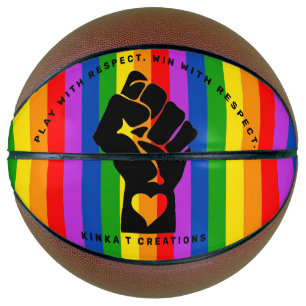 Spiel mit Respekt. Gewinnen Sie mit Respekt. Baske Basketball