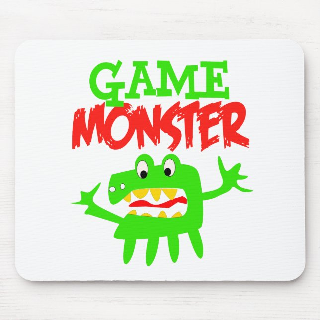Spiel-Monster Mousepad (Vorne)