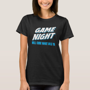 Spiel Nacht Brettspiel Familientrivia Spielshow Ga T-Shirt