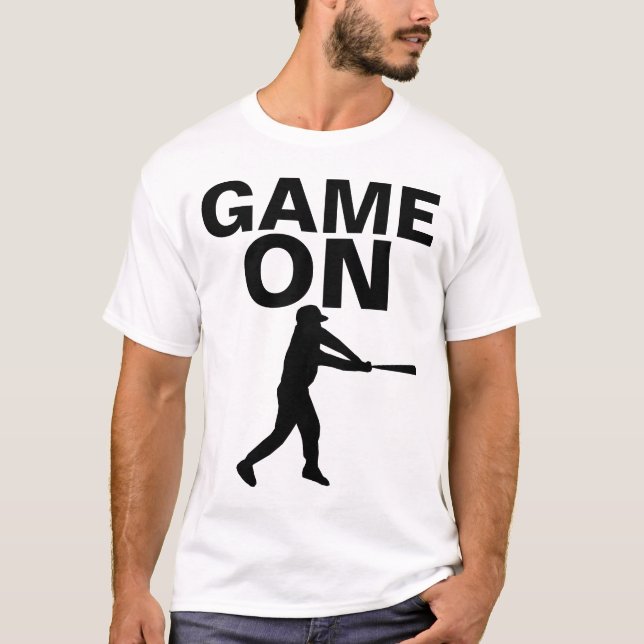 SPIEL ON, Baseball-T - Shirt (Vorderseite)