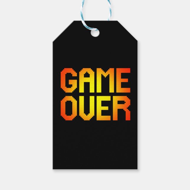 SPIEL OVER GESCHENKANHÄNGER (Vorderseite)