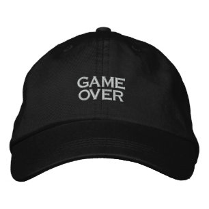 SPIEL OVER, SPIELSPIELSPIELE-GAP BESTICKTE BASEBALLKAPPE