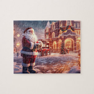 Spiel Puzzle Weihnachten Santa