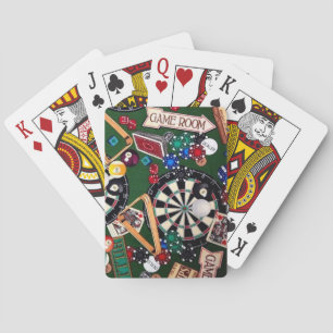Spiel-Raum-Billard Spielkarten