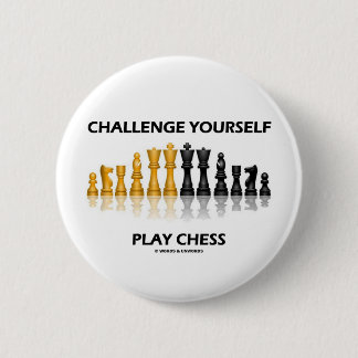 Spiel-Schach der Herausforderungs-sich Button