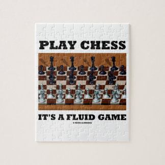 Spiel-Schach ist es ein flüssiges Spiel Puzzle