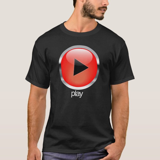 SPIEL (Schwarzes T) T-Shirt (Vorderseite)