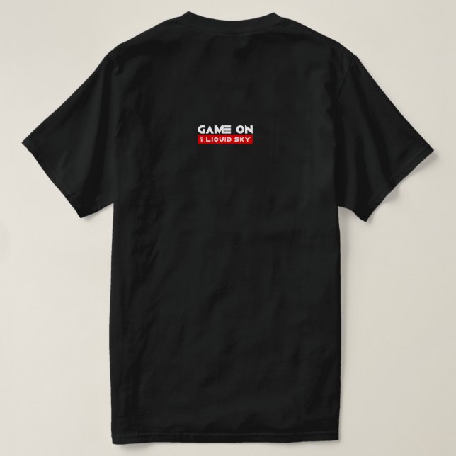 Spiel T-Shirt (Design Rückseite)