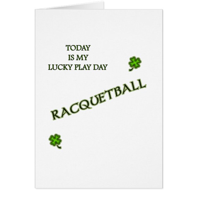 Spiel-TagesRacquetball (Vorne)