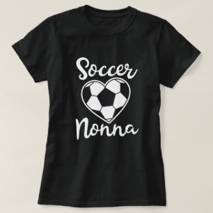 Spiel-Taggeschenk stolzer Fußball Nonna Frauen T-Shirt