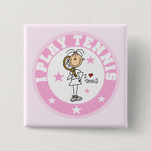 Spiel-Tennist-shirts und -geschenke des Mädchen-I Button