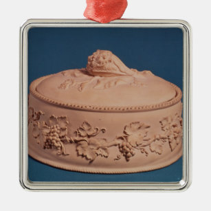 Spiel-Torten-Teller, c.1820 Silbernes Ornament
