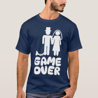 Spiel über Brautgroom Hochzeitsgeschenk T-Shirt