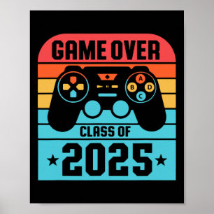 Spiel über Cl von 2025 Shirt Schüler T-Shirt Funny Poster