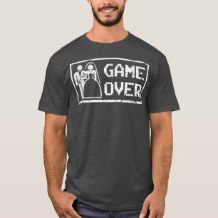 Spiel über den lustigen Vintagen Videospieler Bach T-Shirt
