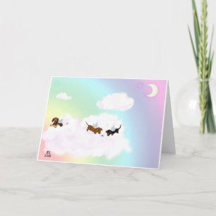 Spiel über der Regenbogenbrücke Karte