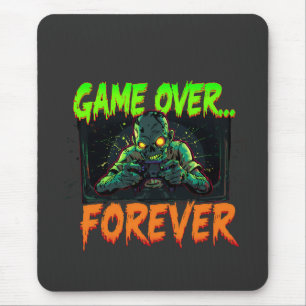 Spiel über ewig Zombie Gamer Mousepad