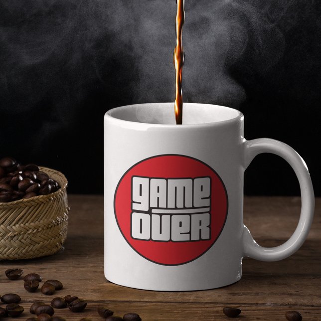 Spiel über - Gamer Kaffeetasse (Von Creator hochgeladen)
