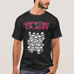 Spiel über Halloween mit Skeletten und Arc T-Shirt