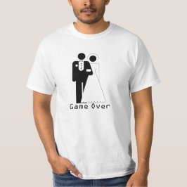Spiel über Hochzeitsszenario-Shirt T-Shirt