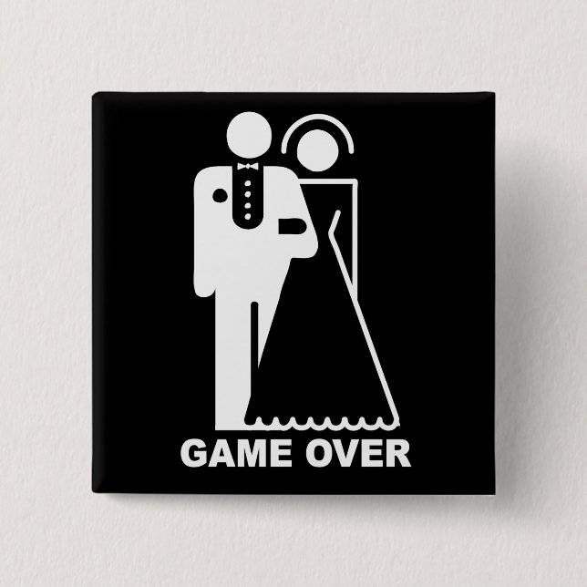 Spiel über Knopf Button (Vorderseite)