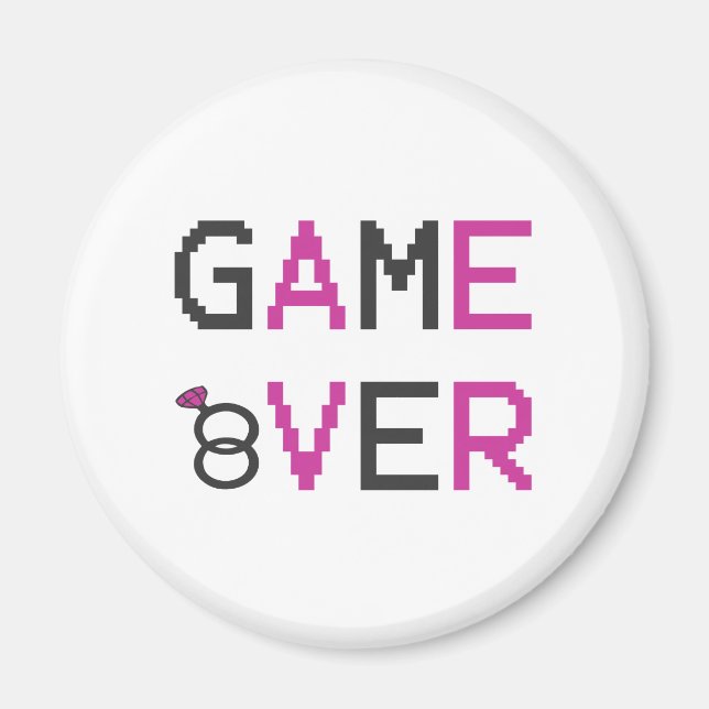 Spiel über Ringehe T - Shirt Magnet (Vorne)