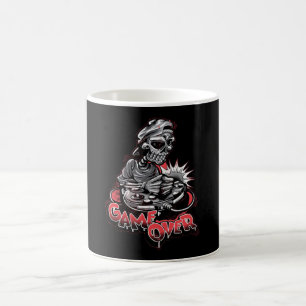 Spiel über Skull Kaffeetasse