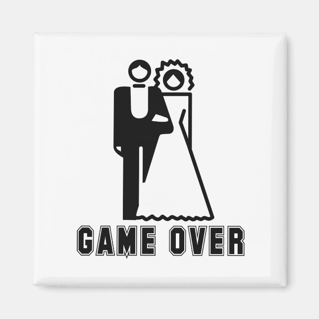 SPIEL ÜBER T - Shirt Magnet (Vorne)