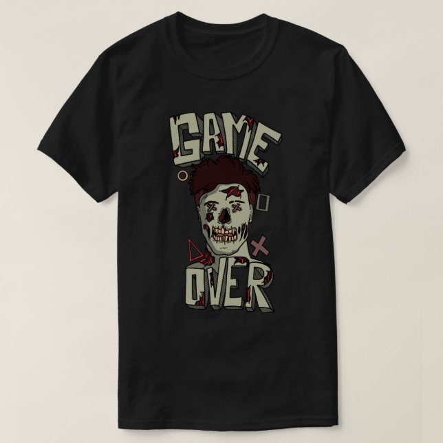 Spiel über Zombie T-Shirt (Design vorne)